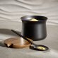 Zuckerdose, 3-tlg. Set Ø 8 cm, H: 6,5 200 ml Schwarz
