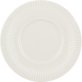 Teller flach rund Fahne Relief 16cm / VIBES DELIGHT Porzellan