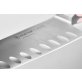 Santoku mit Kullenschliff Pink Himalayan Salt CLASSIC Klingenlänge 17 cm