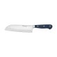 Santoku mit Kullenschliff Wild Blueberry CLASSIC Klingenlänge 17 cm